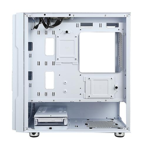 Illuminated PC case fans for heat dissipation