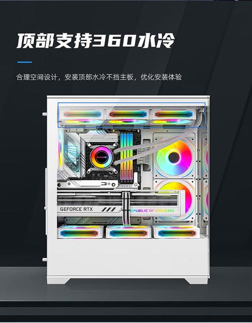 Illuminated PC case fans demonstrating heat dissipation