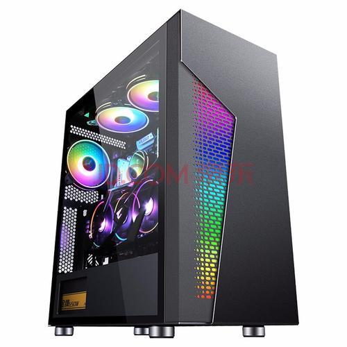 PC motherboard and GPU installation in mid-tower case