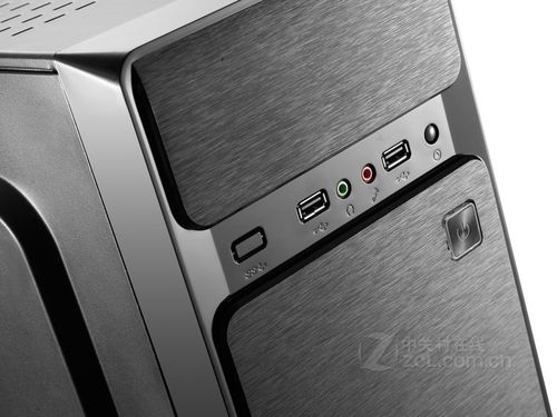 Clean cable management inside PC case