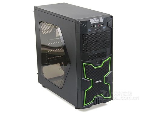 Powerful CPU cooler in gaming computer chassis