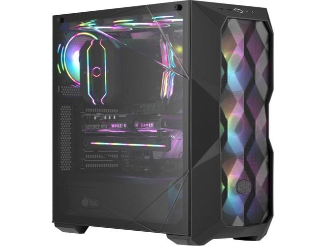 High-performance CPU cooler in PC case