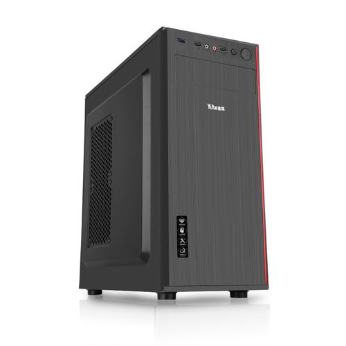 Assembled gaming PC inside case