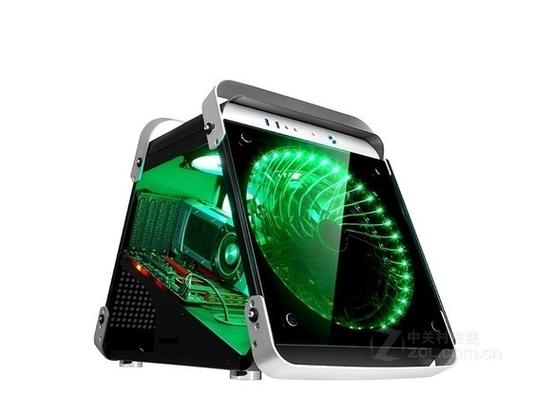 PC cooling system with fans and radiator