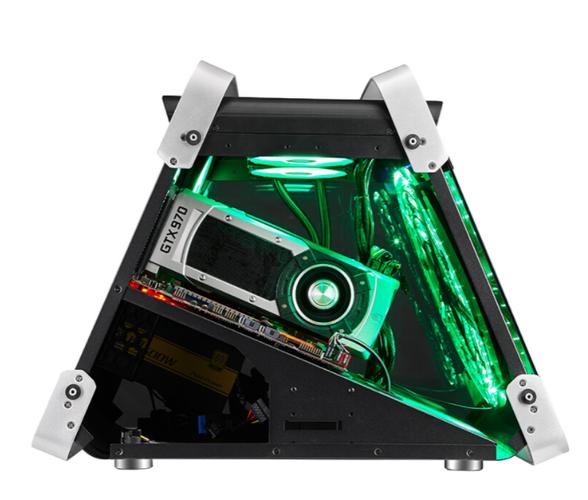 富善能摩舱：799元异形玻璃舱体，打造未来感桌面艺术品