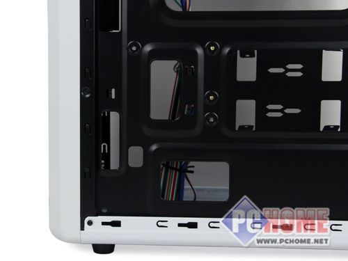 Hardware components in compact chassis