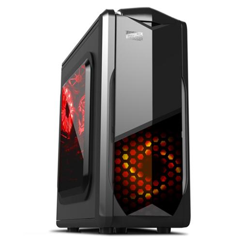 Assembled PC in mini case with components