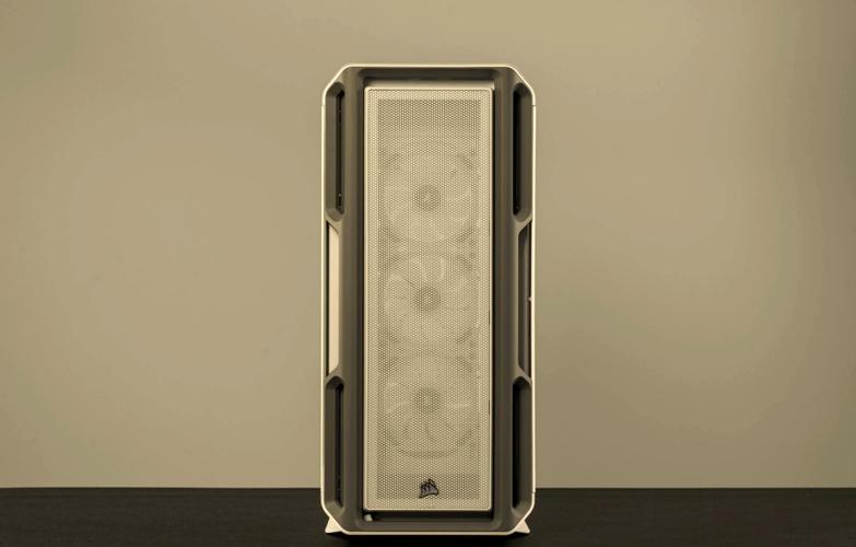 Glowing RGB PC in high-performance setup