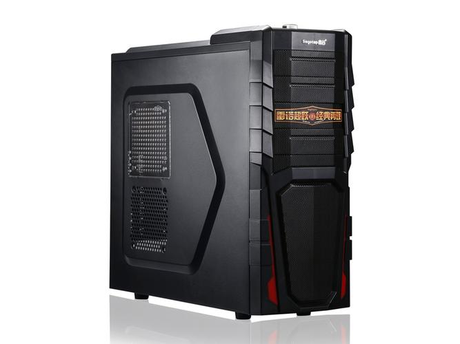 Affordable gaming PC setup with mid tower case