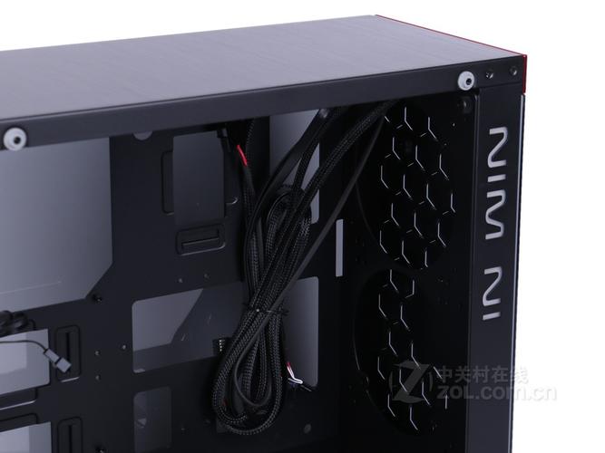 CPU cooler and components in modern PC chassis build