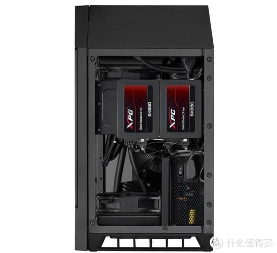 Stylish compact PC setup on desk