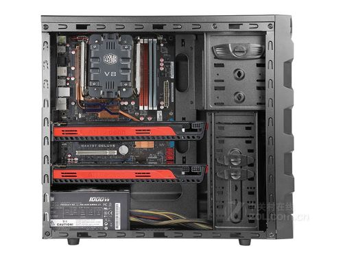 机箱内部硬件安装空间