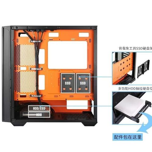 机箱内部硬件安装空间