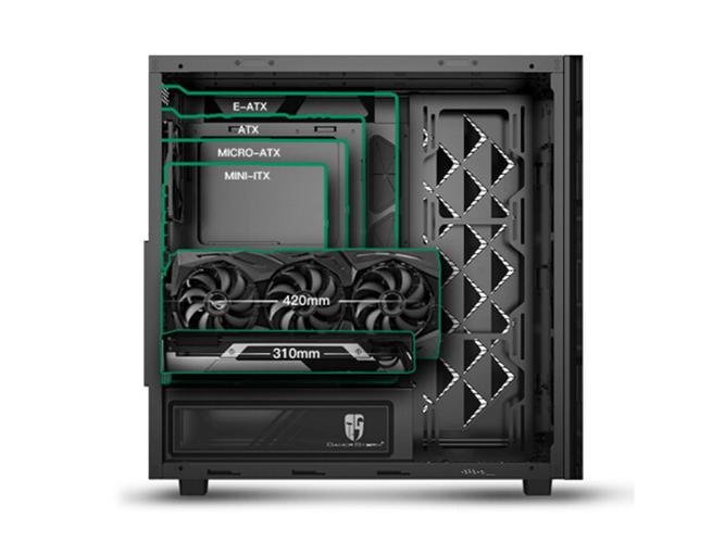 水冷散热器安装效果