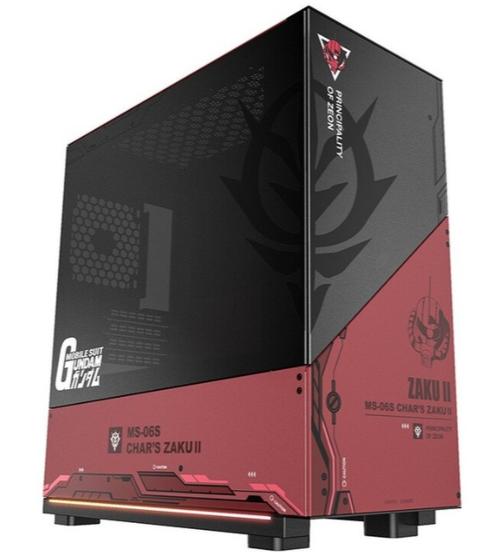 信仰之红的极致演绎：赤核高达联名扎古2机箱深度评测