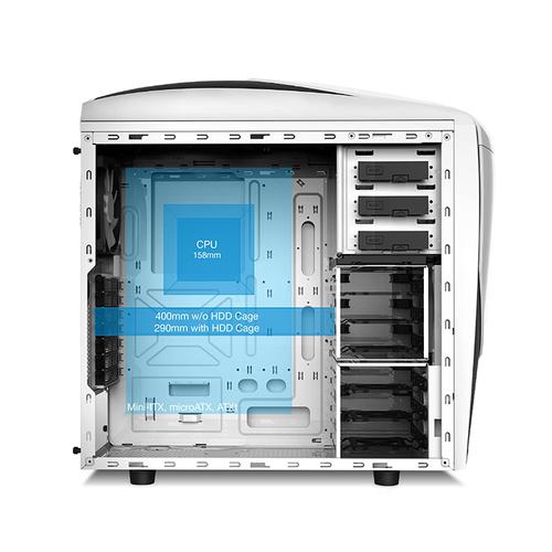 机箱内部硬件安装空间