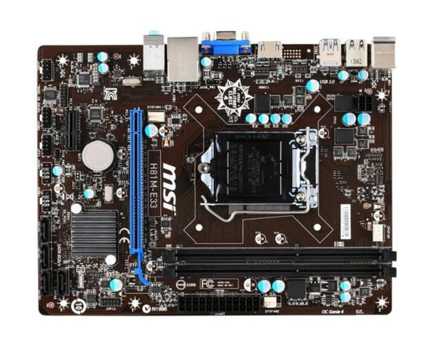 主板核心硬件规格