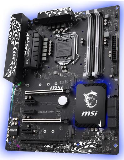 经典黑白美学：微星Z370 KRAIT GAMING深度评测