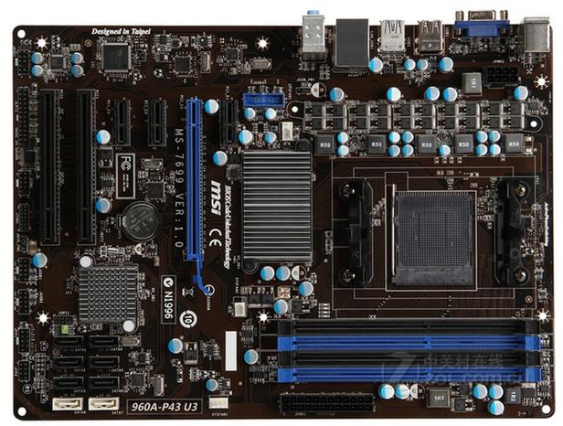 经典重温：微星960A-P43 U3主板深度评测，AM3+平台的性价比之选