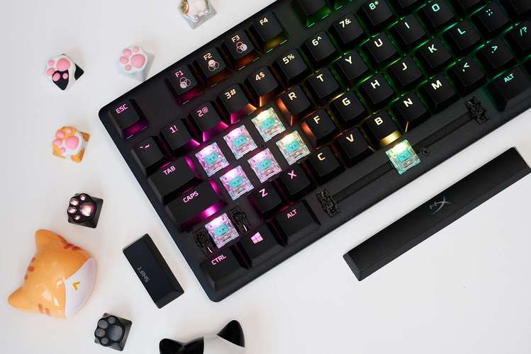 紧凑型电竞利器:HyperX 起源87机械键盘深度评测