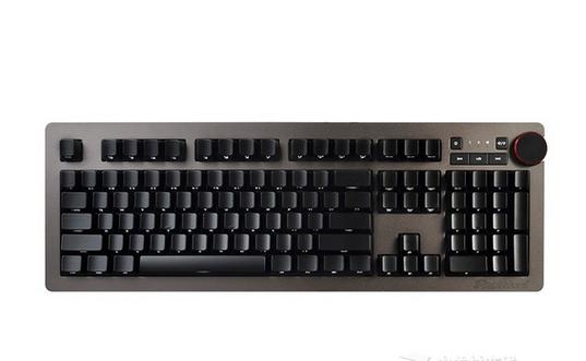 黑爵AK60侧刻樱桃轴机械键盘评测：复古工业风与侧刻透光的完美碰撞