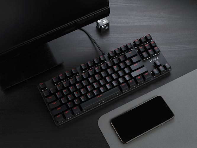 游戏场景下的机械键盘