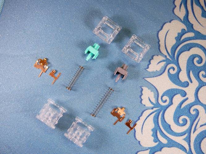 机械键盘轴体细节