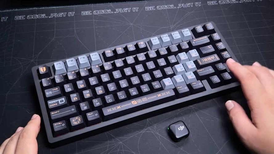 机械键盘轴体特写