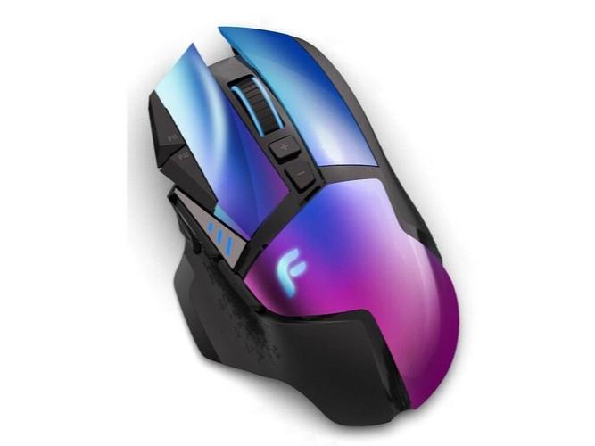 迪摩F35极光蓝评测：有线/无线双模、可拆配重，重手感竞技鼠标值不值？