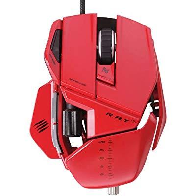 Mad Catz M.M.O.7 双眼激光游戏鼠标赤魔版评测：17键可编程，专为重度操控而生