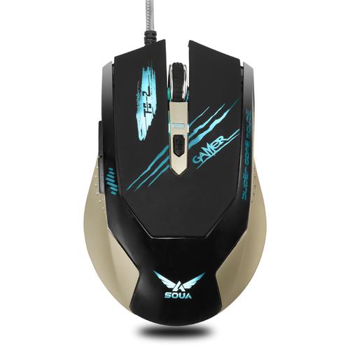 硕王专业游戏电竞鼠标黑色评测：59元入门价，主打基础够用与极简实用