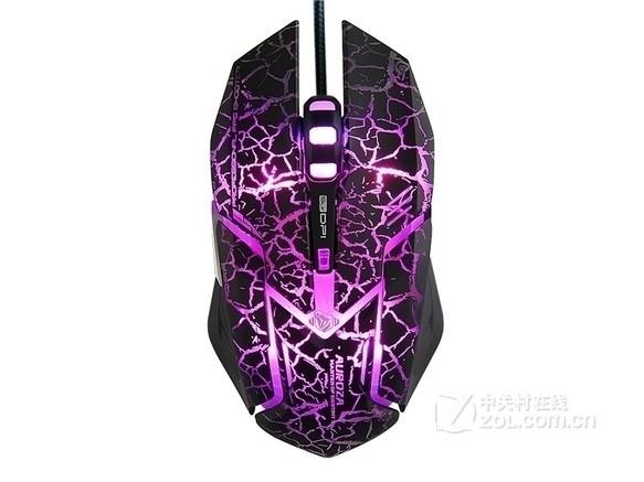 宜博M639裂纹版游戏鼠标评测：4000DPI五档调节，宏功能加持的入门竞技选择