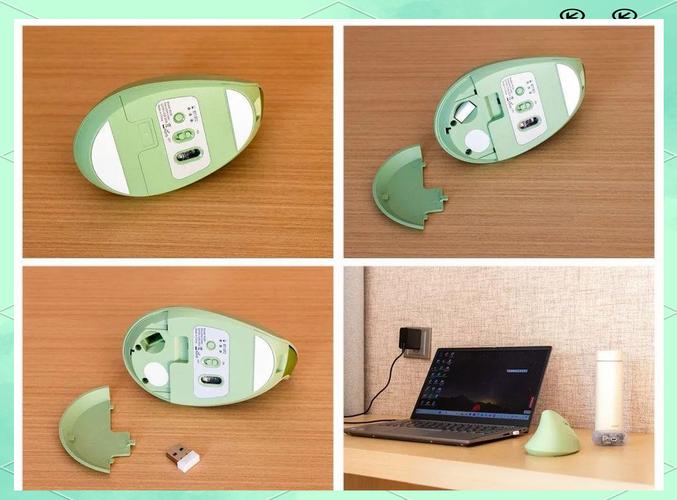 笔记本电脑与鼠标办公使用