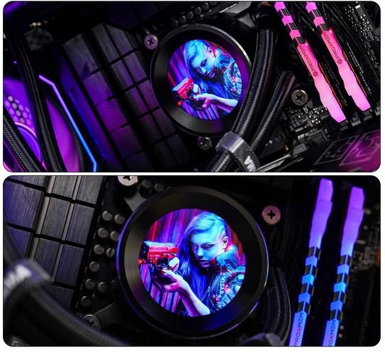 游戏电脑与性能散热展示