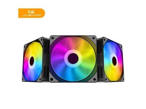 九鲨 J120ARGB 标准评测：99元ITX机箱风扇，ARGB颜值与入门散热兼顾