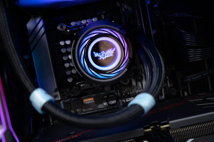 电脑硬件与散热风扇细节