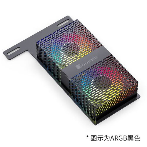 RGB电脑风扇与主板接口特写图