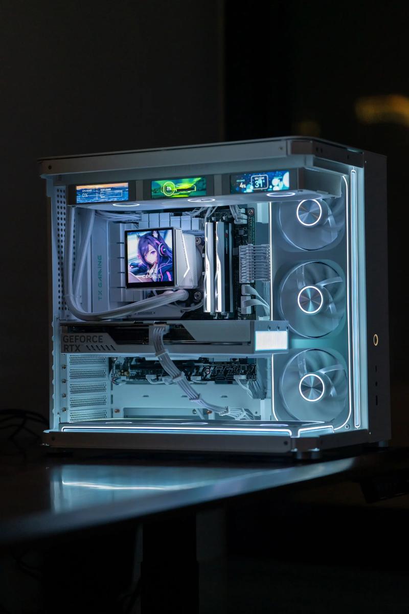 机箱内部硬件展示氛围