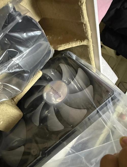 电竞电脑内部硬件特写