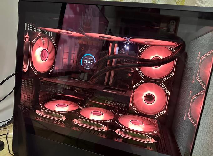 硬件组件与科技风格展示