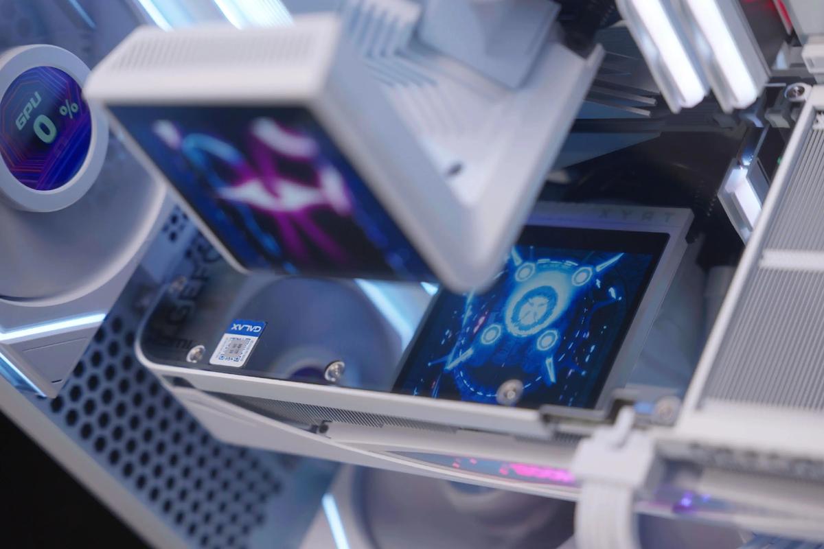 电脑硬件细节与电路板特写