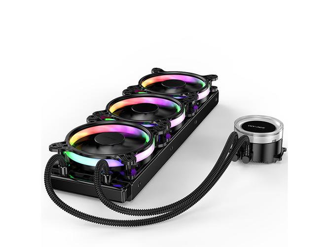 科技风格的硬件组件特写