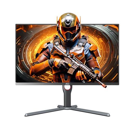 安静办公桌面与显示器环境