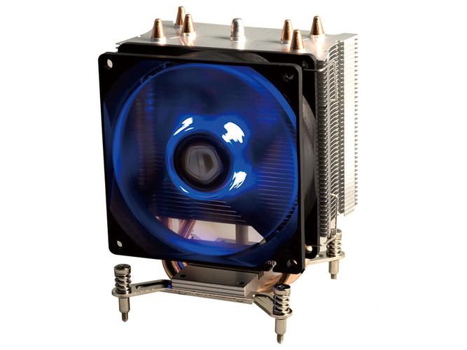 电脑散热器与RGB灯效展示