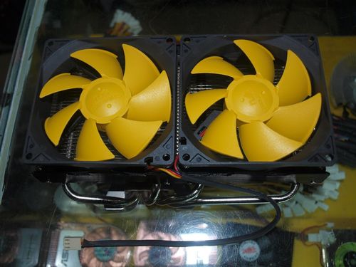 机箱风道与散热风扇示意图片