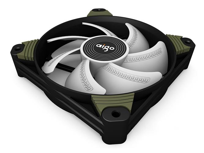 aigo 爱国者冰魄X1冰光版评测：40元级风冷风扇，主打静音与灯效