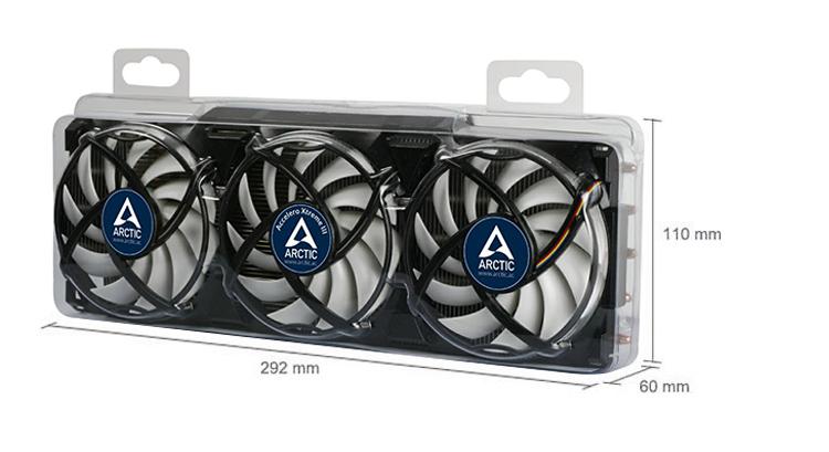 ARCTIC Accelero XTREME III 评测：三风扇旗舰散热方案，压榨显卡温度与噪音的平衡
