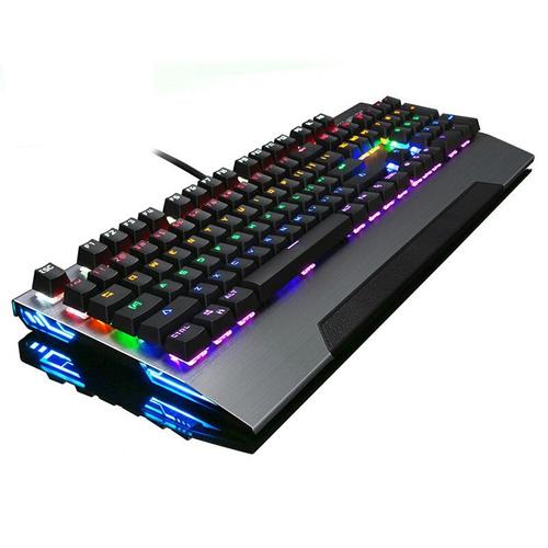 灵逸黑寡妇背光机械游戏键盘评测:87键紧凑布局、26键无冲与金属面板的实用派选择