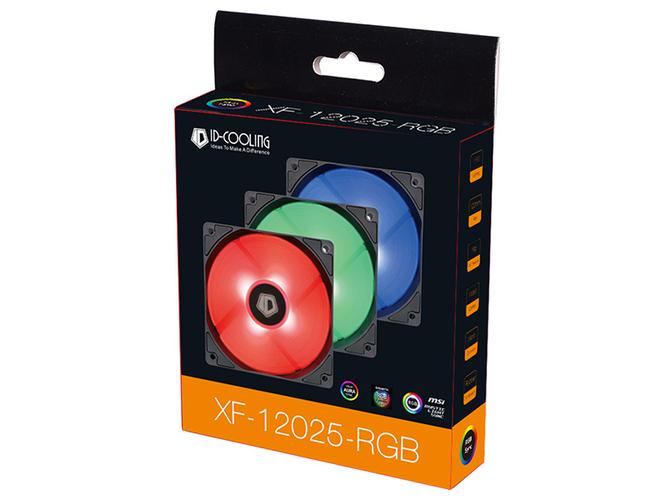 ID-COOLING XF-12025-RGB TRIO 评测:74.5CFM风量与RGB光效兼顾的高性价比风扇