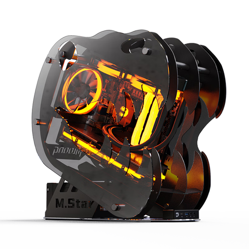 名龙堂H120评测：三风扇ARGB加持，55.8CFM风量带来更均衡的机箱散热